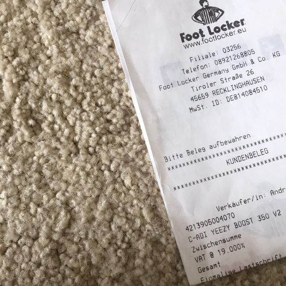 YEEZY BOOST 350 V2 BUTTER SNEAKERS  AUTHENTIC - Picture 8 of 8